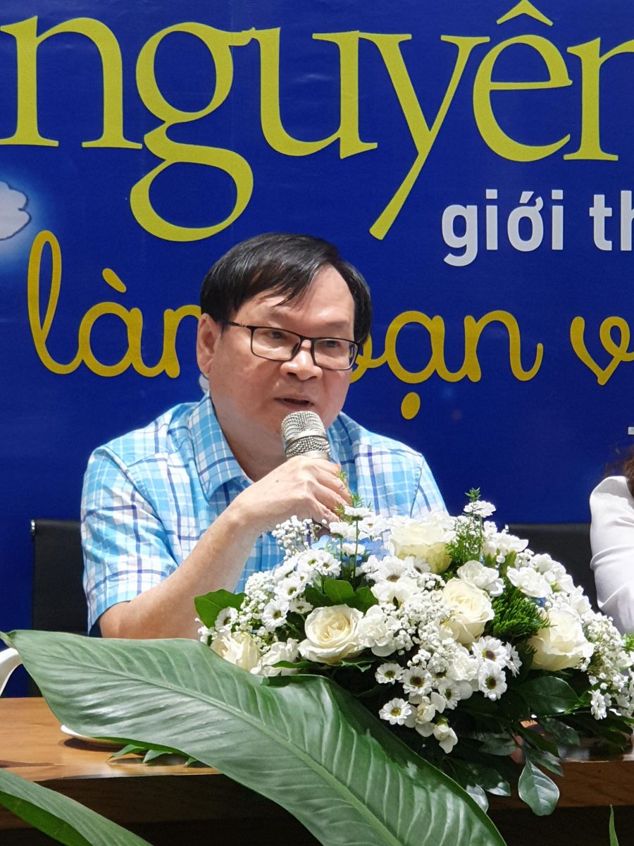 Nhà văn Nguyễn Nhật Ánh là một trong những tác giả nổi tiếng của Việt Nam về sách dành cho tuổi mới lớn  Ảnh: Quỳnh Trân