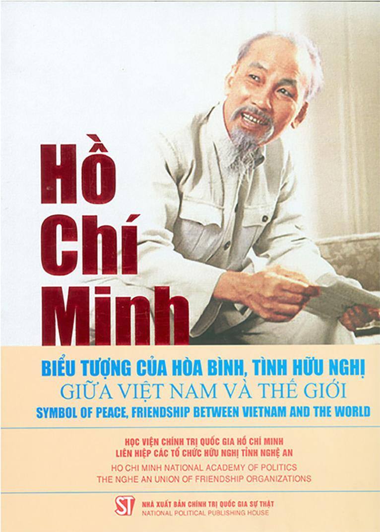 Cuốn Hồ Chí Minh - Biểu tượng của hòa bình, tình hữu nghị giữa Việt Nam và thế giới  TL