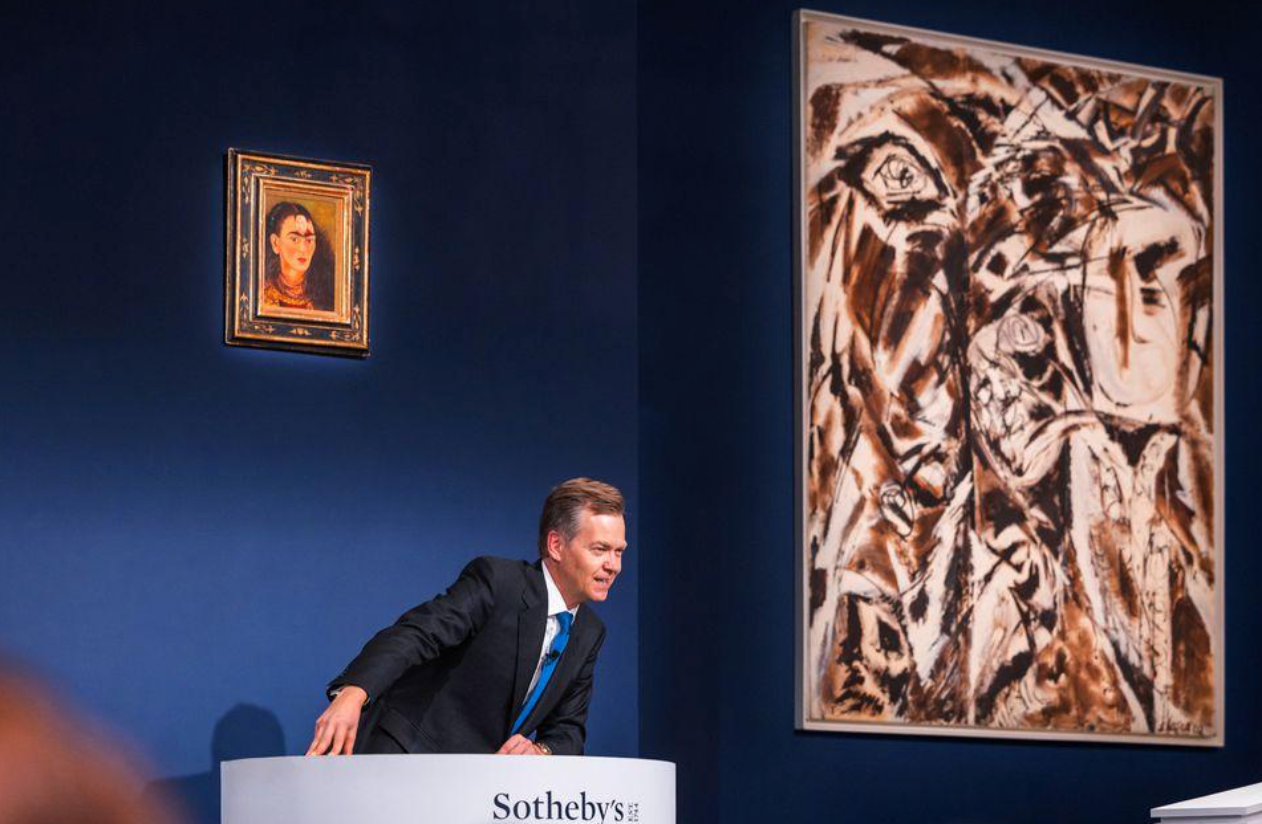Bức tranh Diego y yo thiết lập giá kỷ lục trong phiên đấu giá của Sotheby's  REUTERS