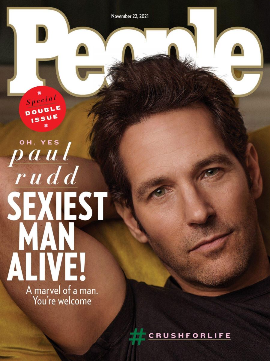 Paul Rudd trên trang bìa tạp chí People  PEOLE