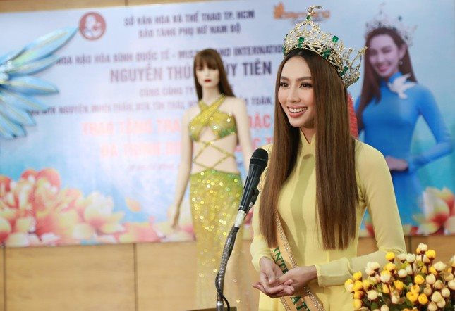 Hoa hậu Nguyễn Thúc Thùy Tiên - Ảnh: Internet