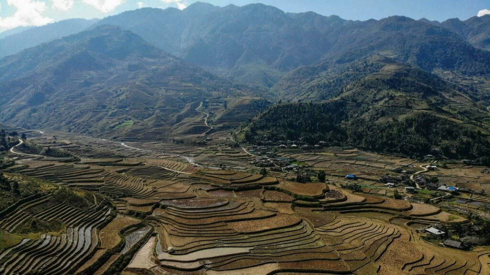 Cảnh đẹp ruộng bậc thang Mù Cang Chải của Việt Nam trên truyền thông thế giới