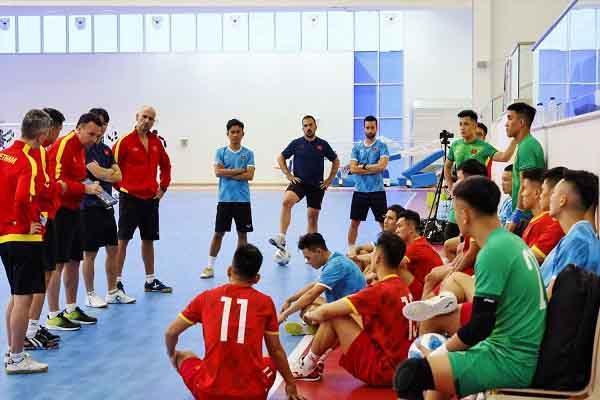 Đội tuyển Futsal Việt Nam hội quân, chuẩn bị cho vòng loại châu Á 2024