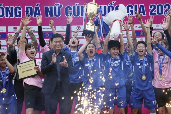 Thắng Hà Nội, CLB Than Khoáng Sản Việt Nam lên ngôi vô địch Giải bóng đá Nữ Cúp Quốc gia 2023