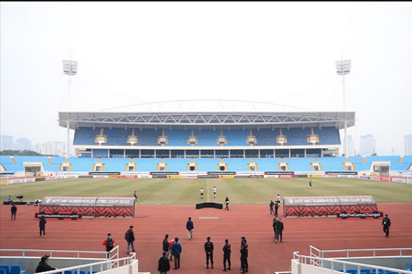 Sân vận động Quốc gia Mỹ Đình ra sao trước trận bán kết lượt về giữa ĐT Việt Nam và ĐT Indonesia