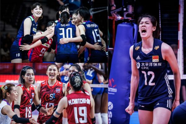 Women's Volleyball Nations League 2023: 3 đại diện châu Á vào top, ĐKVĐ rớt hạng sau 1 tuần tranh tài