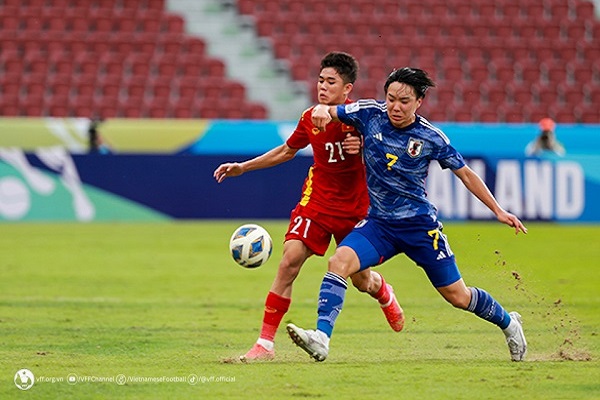 Việt Nam nhận 'kết đắng' trước Nhật Bản tại VCK U.17 châu Á 2023