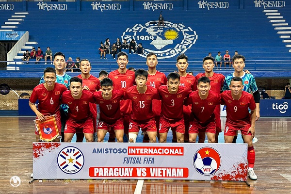 Ba trận giao hữu của ĐT Futsal Việt Nam tại Paraguay diễn ra như thế nào?
