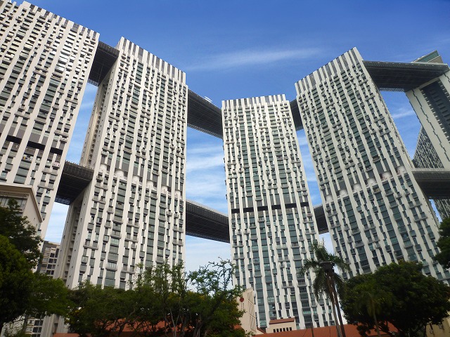 Công trình nhà ở Pinnacle@Duxton nổi tiếng của Singapore. Nguồn ảnh: SKK Vietnam