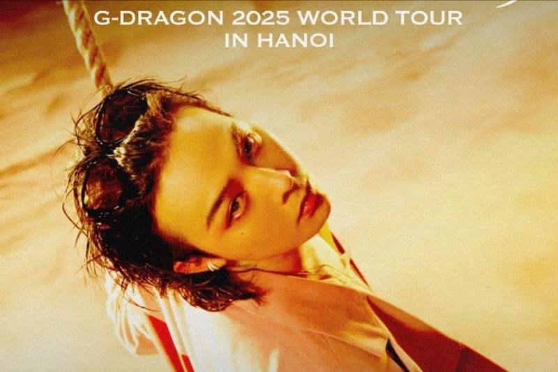 Cơn địa chấn G-DRAGON 2025 WORLD TOUR [Übermensch] mở bán vé day 2 tại 8Wonder Ocean City