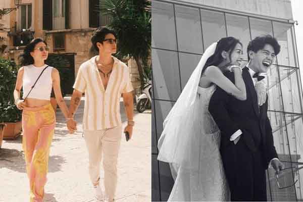 Ngô Thanh Vân hậu kết hôn: Cùng chồng đi du lịch, 'xả kho' loạt ảnh cưới khiến netizen thích thú 