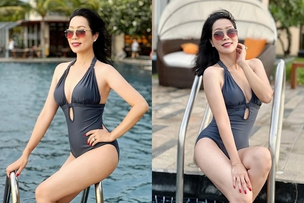 NSƯT Trịnh Kim Chi diện bikini khoe body 'vạn người mê'