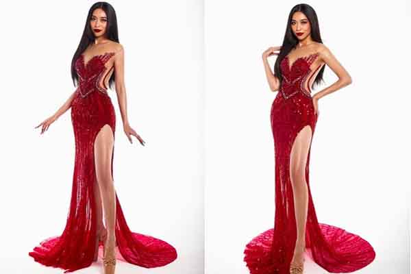 Nguyên Thảo 'rực đỏ' trước thềm Miss Grand Vietnam 2022
