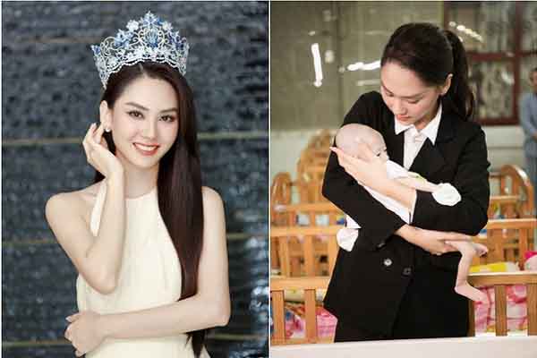 Hoa hậu Mai Phương 'bán' vương miện làm từ thiện 