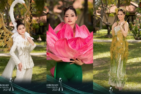 Bánh đa cua, Đờn cò… vào Top 5 trang phục dân tộc tại Hoa hậu Du lịch Việt Nam Toàn cầu