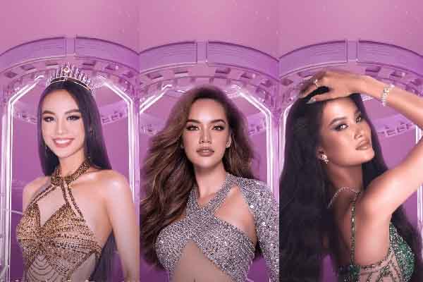 Bộ ba 'mỹ nhân' nhà 'Hoa hậu Hoàn vũ Việt Nam' hội ngộ tại 'Brave Heart Fashion Show 2022'