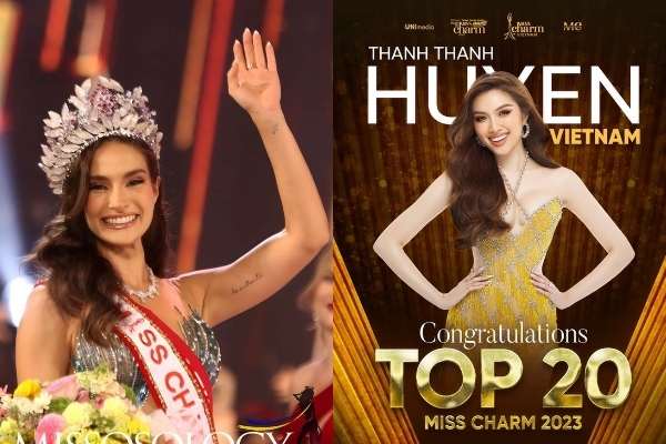 Chuyện hôm nay: Luma Russo đăng quang 'Miss Charm 2023'; Thanh Thanh Huyền dừng chân tại top 20 