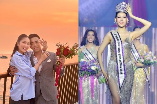 Chuyện hôm nay: Á hậu Phương Anh được bạn trai cầu hôn; Dịu Thảo đăng quang 'Hoa hậu Chuyển giới Việt Nam 2023'