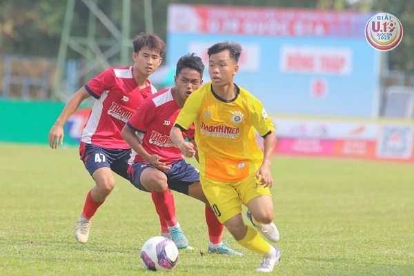 VCK U.19 Quốc gia 2023: U.19 Hà Nội đánh bại U.19 Đồng Tháp 3-1