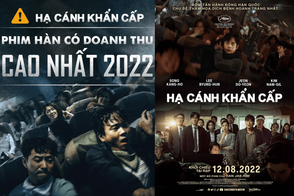 Bom tấn nào vừa trở thành phim điện ảnh Hàn Quốc có doanh thu khủng nhất Việt Nam 2022?