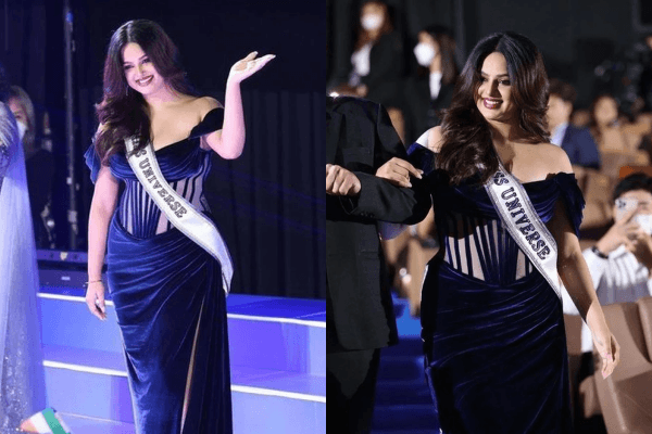 Miss Universe 2021 Harnaaz Sandhu lại bị soi vóc dáng đẫy đà