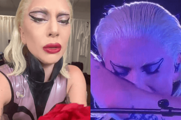 Lady Gaga bật khóc vì phải hủy đêm nhạc
