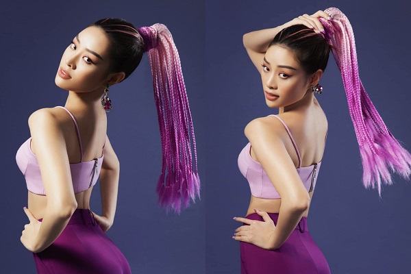 Phong cách khác lạ của Hoa hậu Khánh Vân