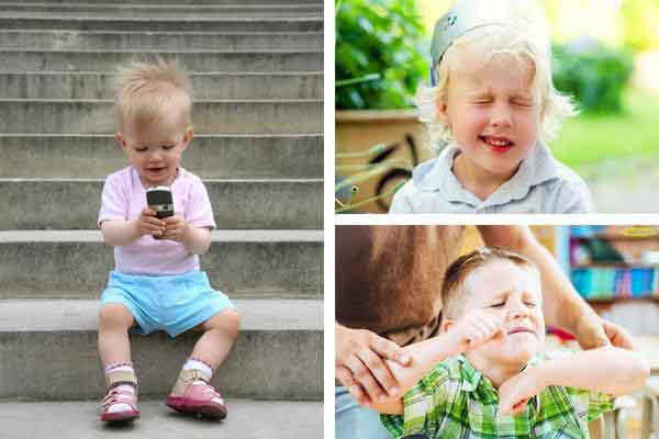 Hội chứng TIC - Hiểm họa từ việc thường xuyên cho trẻ dùng điện thoại