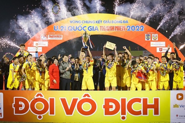 CLB Hà Nội lập kỷ lục vô địch giải U.21 quốc gia: Về nhì là thất bại