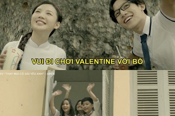 MV Valentine của AMEE bị dân mạng chế thành loạt tình huống 'dở khóc dở cười'