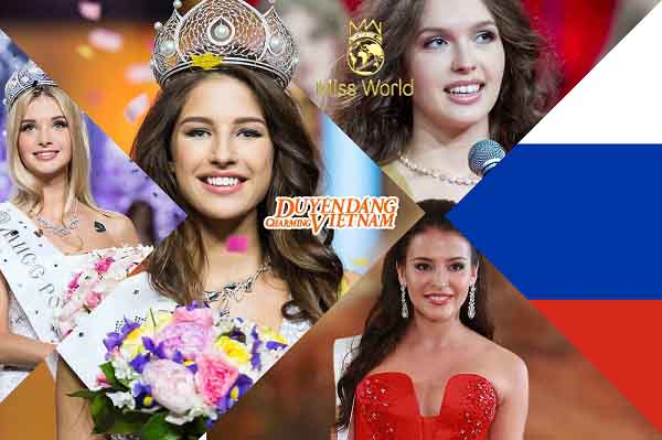 Nhan sắc Nga tại 'Miss World': Giấc mơ về chiếc vương miện thứ 3