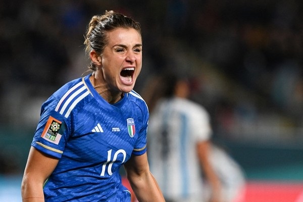 Kết quả World Cup nữ 2023: Ý khởi đầu suôn sẻ trước Argentina nhờ bàn thắng muộn