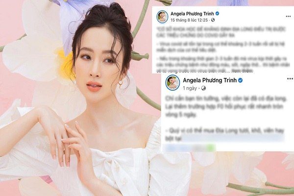 Angela Phương Trinh: 'Tôi xin rút kinh nghiệm, giun đất không chữa Covid-19'