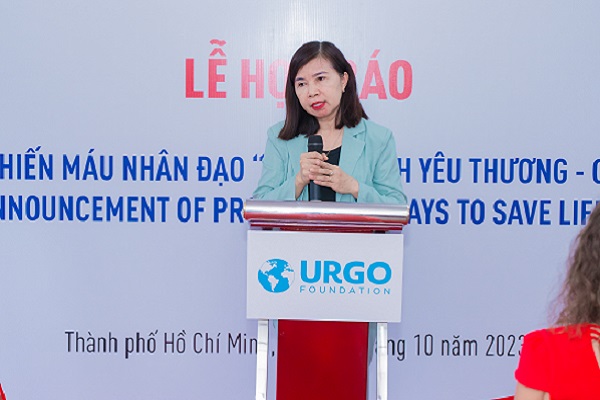 Hội Chữ thập đỏ Việt Nam và Quỹ Urgo hợp tác triển khai chiến dịch hiến máu nhân đạo