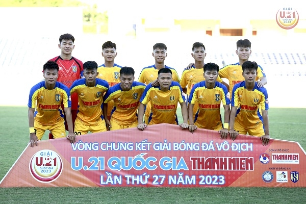 U.21 Sông Lam Nghệ An: Xóa bỏ nỗi đau 2022, tìm kiếm chiếc cúp vô địch 2023?