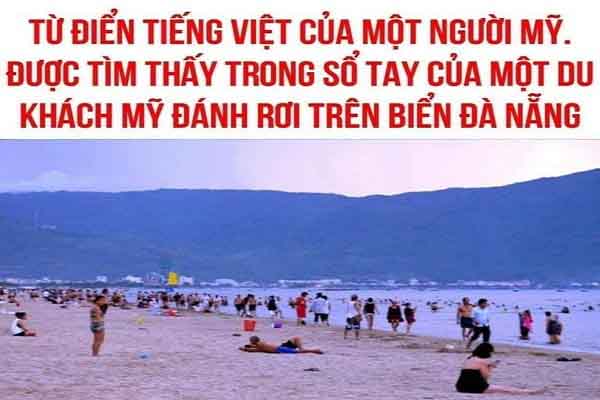 Từ điển tiếng Việt của một người Mỹ du lịch ở Việt Nam