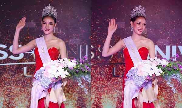 Tân Hoa hậu Hoàn vũ Lào: Xinh đẹp, giỏi giang, biết nói tiếng Việt