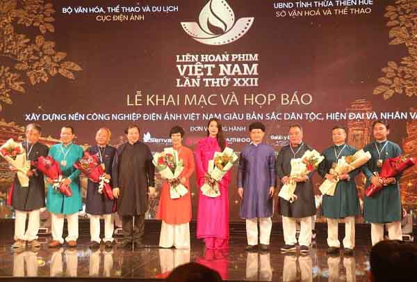 Khai mạc Liên hoan phim Việt Nam lần thứ 22 tại cố đô Huế