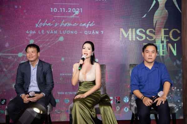 Trịnh Kim Chi và NTK Việt Hùng ngồi 'ghế nóng' cuộc thi Miss Eco Teen 