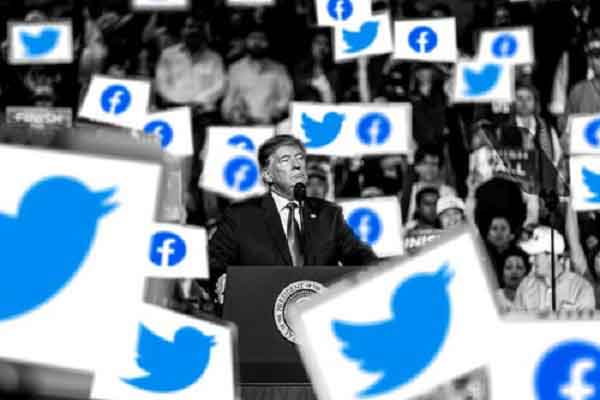 Ông Trump gọi hành động của Facebook, Twitter, Google là 'sự ô nhục hoàn toàn'