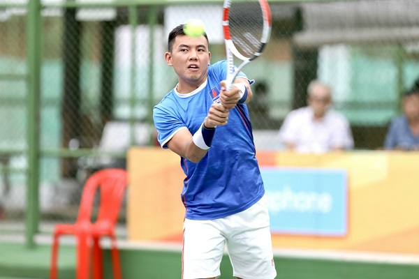 Thi đấu vượt trội, Lý Hoàng Nam vào tứ kết giải quần vợt nhà nghề Tây Ninh