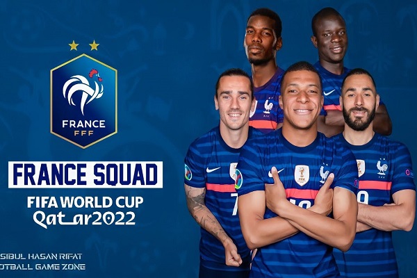 Đương kim vô địch Pháp chính thức công bố danh sách cầu thủ tham dự World Cup 2022