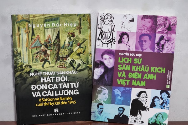 Nhà nghiên cứu Nguyễn Đức Hiệp ra mắt sách 'Lịch sử sân khấu kịch và điện ảnh Việt Nam'