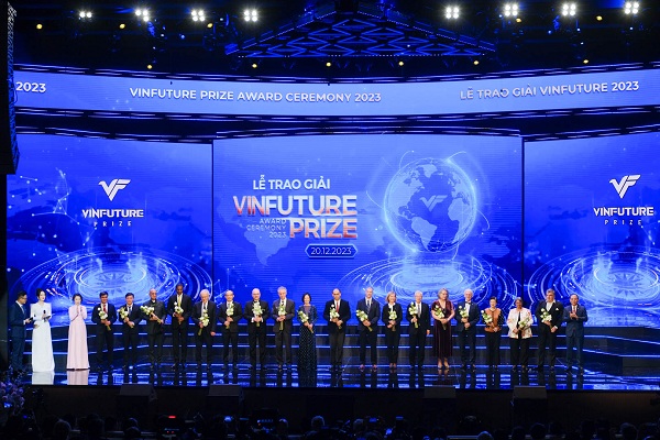 Giải thưởng VinFuture 2023 vinh danh 4 công trình khoa học 'Chung sức toàn cầu'