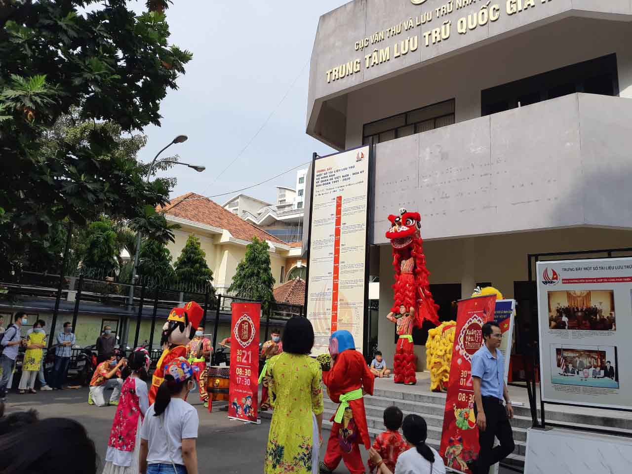 Chào đón năm mới, Trung tâm lưu trữ Quốc Gia II tái hiện Nam Bộ xưa và nay cùng Dấu ấn Sài Gòn
