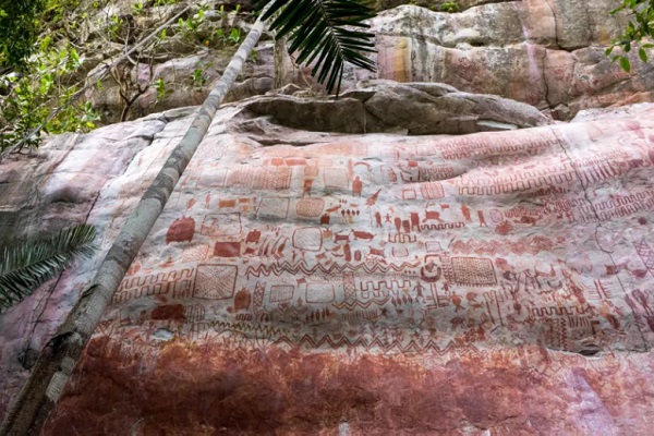 Bức tranh trong rừng Amazon hé lộ đời sống con người thời kỷ băng hà