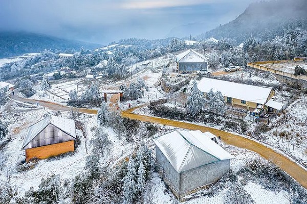 Sapa được xếp vào top 10 điểm ngắm tuyết hấp dẫn nhất Châu Á