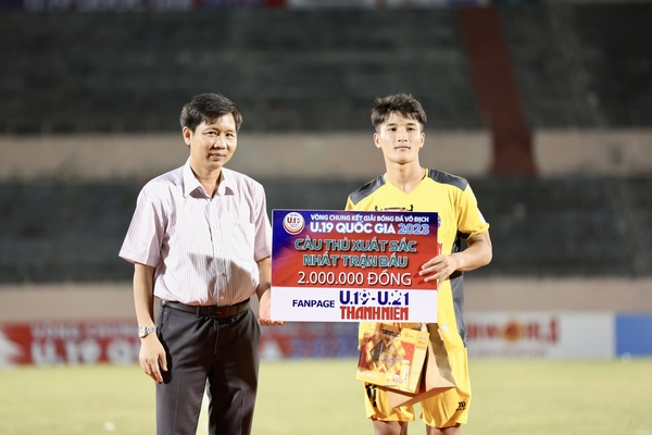 Bán kết 2 - ‘Cầu thủ xuất sắc nhất trận đấu’ Nguyễn Ngọc Mỹ (U.19 ĐA. Thanh Hóa): Quyết tâm giành chức vô địch