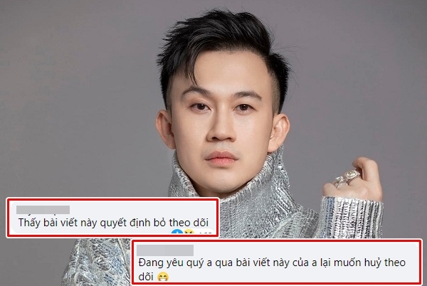 Dương Triệu Vũ nhận 'gạch đá', bị fans 'quay lưng' sau phát ngôn bênh vực Hoa hậu Ý Nhi