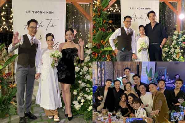 MC Đại Nghĩa, Puka cùng dàn sao Việt ‘quẩy cực sung’ tại đám cưới Anh Tú - Huyền My
